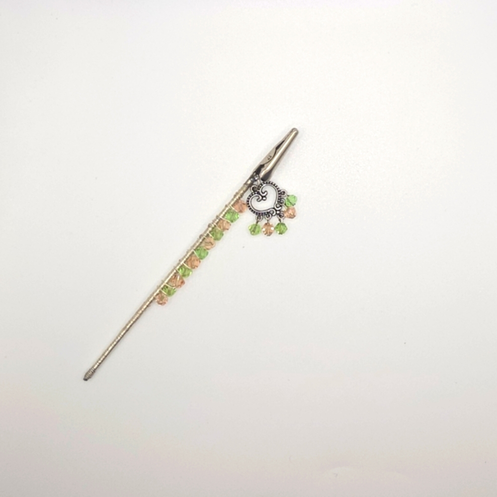 Spring Heart Roach Clip